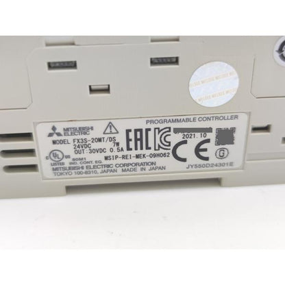 箱いたみあり 2021年製 未使用 三菱 MITSUBISHI FX3S-20MT/DS その2