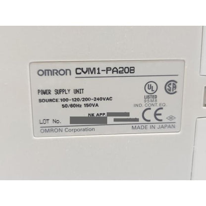 箱マジック書込あり 箱開封済み 未使用 オムロン OMRON CVM1-PA208