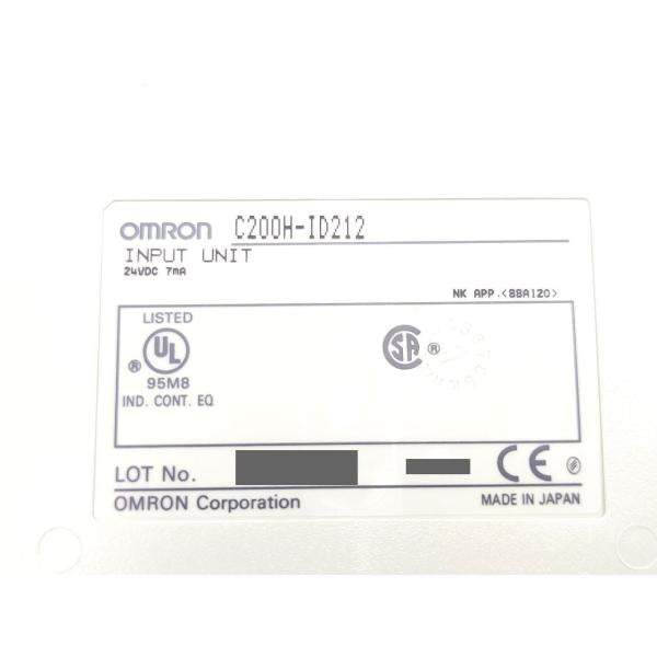 箱開封済み 未使用 オムロン OMRON C200H-ID212 その1