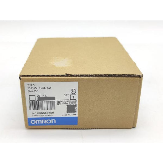 箱いたみあり 新品 オムロン OMRON CJ1W-SCU42 Ver.2.1