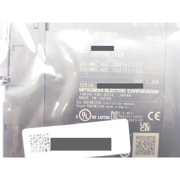 2023年 新品 三菱 MITSUBISHI RD81MES96N
