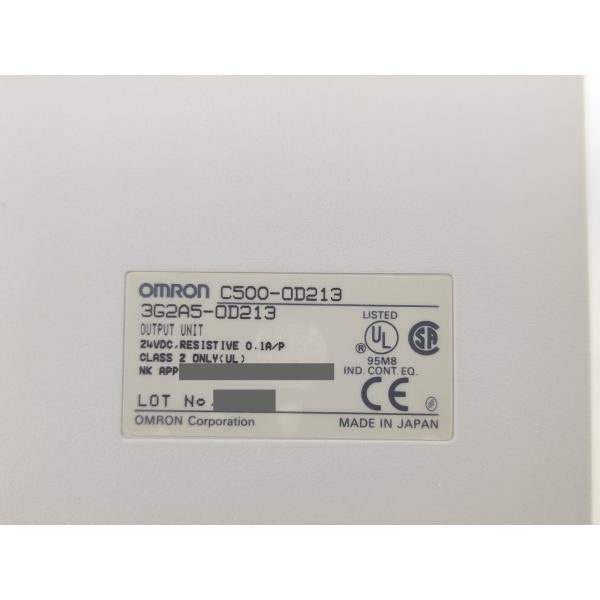 箱マジック書込いたみあり 開封済み 未使用 オムロン OMRON C500-OD213 3G2A5-OD213 その1