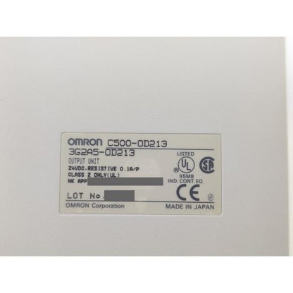 箱マジック書込いたみあり 開封済み 未使用 オムロン OMRON C500-OD213 3G2A5-OD213 その1
