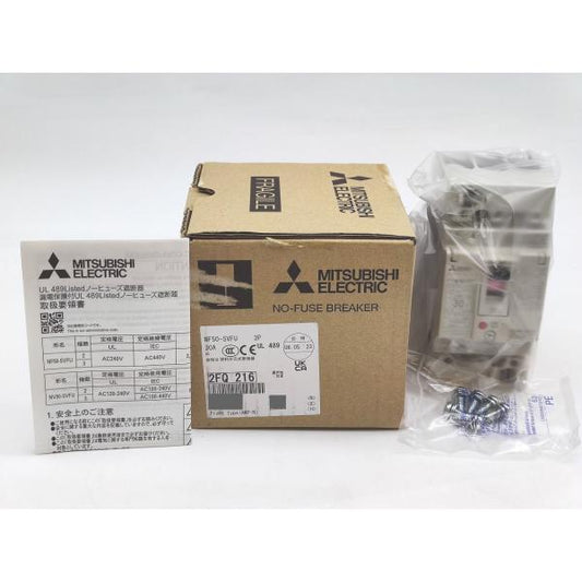 箱いたみあり 新品 三菱 MITSUBISHI NF50-SVFU 3P 30A