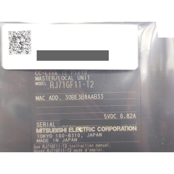 箱汚れあり 2022年 新品 三菱 MITSUBISHI RJ71GF11-T2 その3