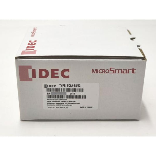 新品 IDEC FC6A-SIF52