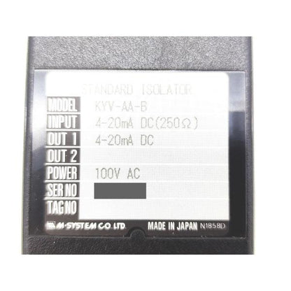 中古 M-SYSTEM KYV-AA-B