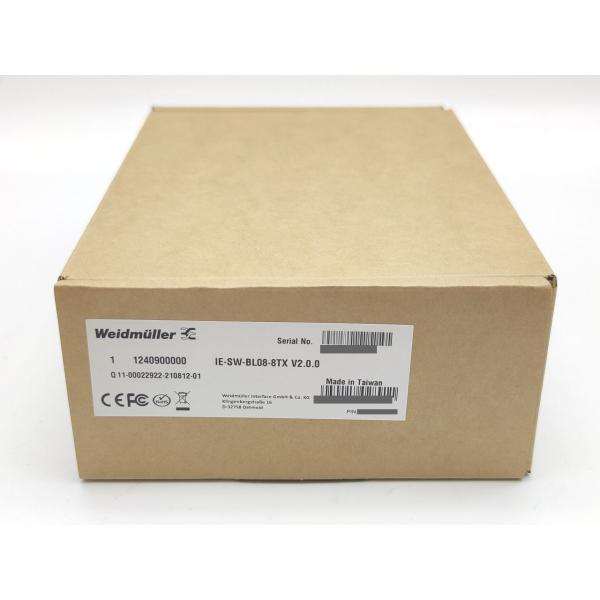 新品  Weidmuller IE-SW-BL08-8TX V2.0.0 その7