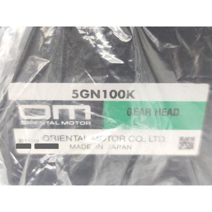 中古 オリエンタルモーター 5GN100K