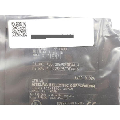 2021年製 新品 三菱 MITSUBISHI RJ71EN71