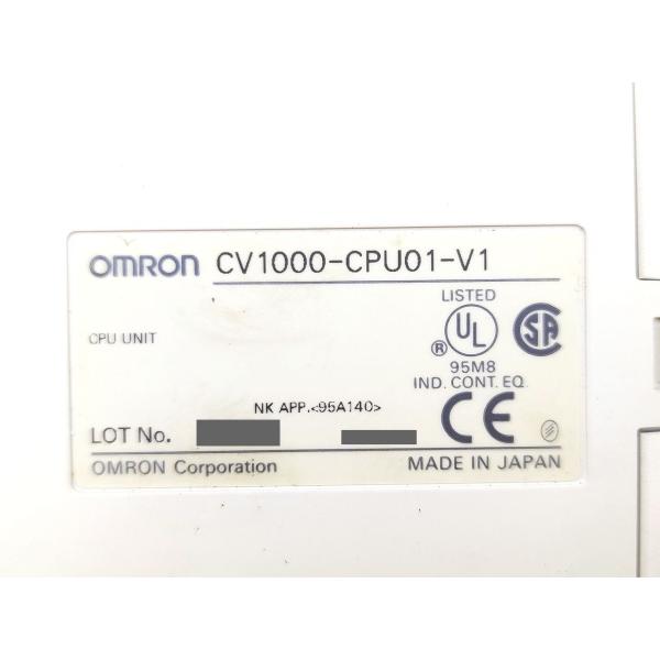 箱汚れいたみあり 中古か未使用か不明 オムロン OMRON CV1000-CPU01-V1