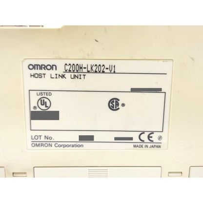 汚れあり 中古 オムロン OMRON C200H-LK202-V1 その1