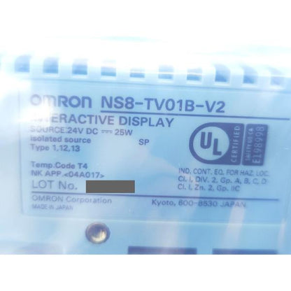 箱汚れあり 未使用 オムロン OMRON NS8-TV01B-V2