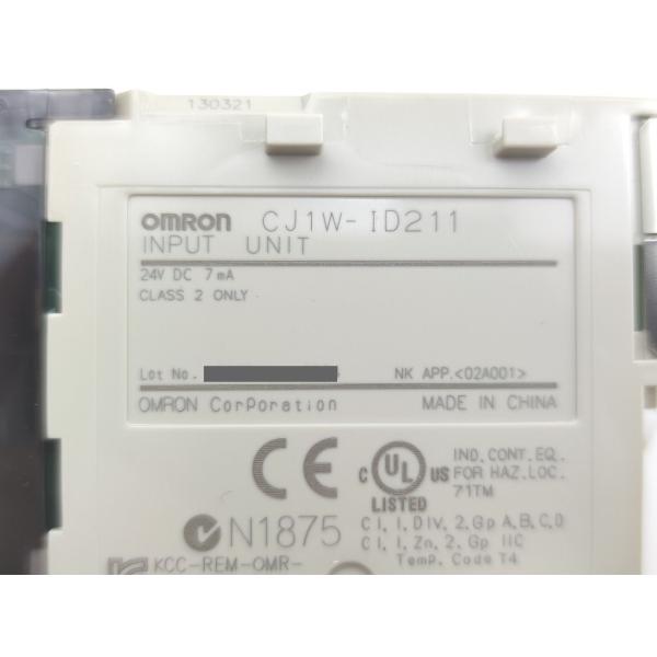 箱マジック書込あり 箱よごれあり 箱開封済み 未使用 オムロン OMRON CJ1W-ID211 その1