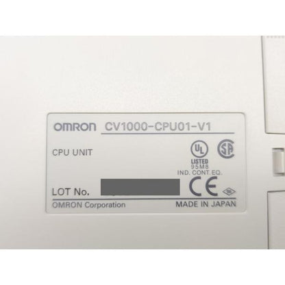 箱マジック書込いたみあり  開封済み 未使用 オムロン OMRON CV1000-CPU01-V1