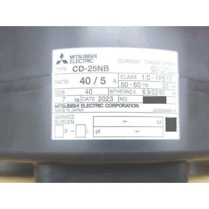 箱汚れいたみあり 未使用 三菱 MITSUBISHI CD-25NB 40/5A その1