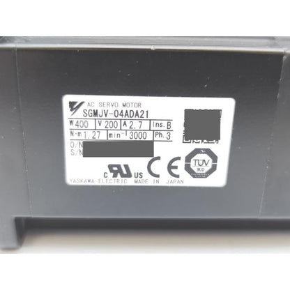 中古 安川電機 SGMJV-04ADA21