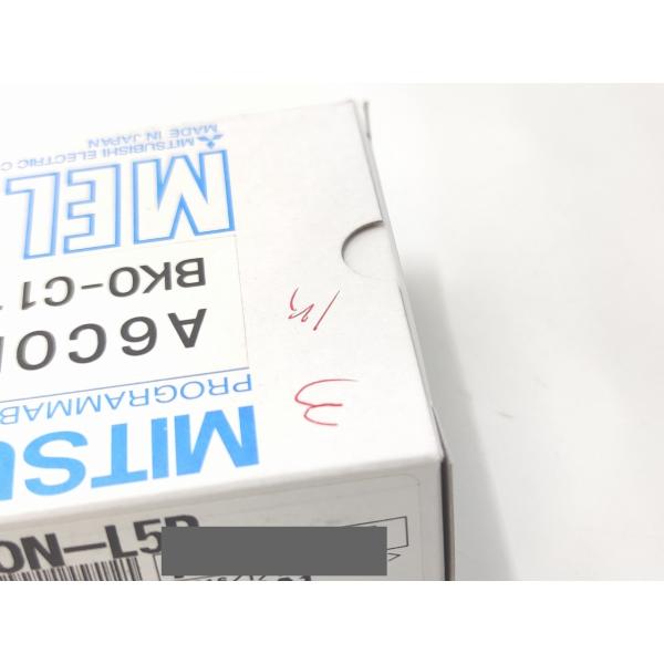 10個入り 箱いたみ書き込みあり 未使用 三菱 A6CON-L5P