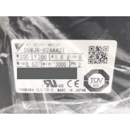 箱なし 未使用 安川電機 YASKAWA SGMJV-02AAA21 その1