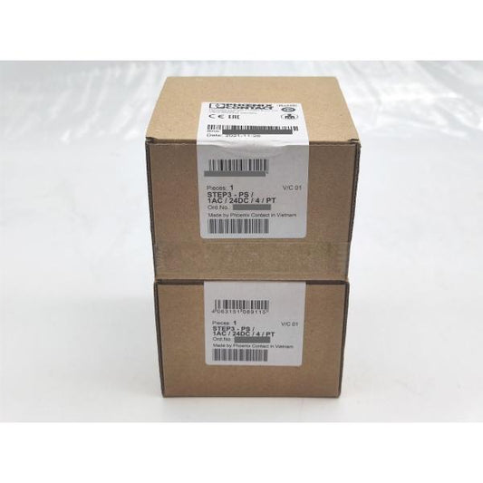 2点セット 新品 Phoenix Contact STEP3-PS/1AC/24DC/4/PT