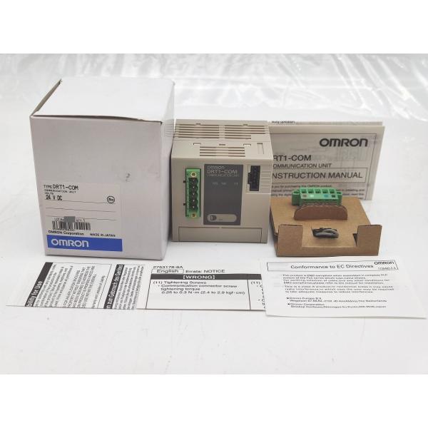 箱汚れいたみあり 未使用 オムロン OMRON DRT1-COM 24VDC