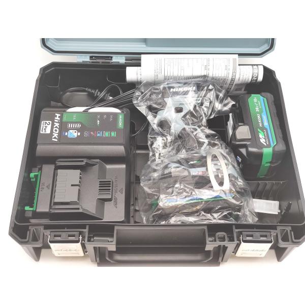未使用 Hikoki WH36DD 2XHSZ(IG)（充電池×2、充電器×1、ドライバ×1）