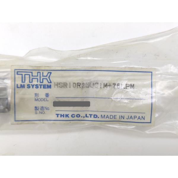 汚れあり 未使用 THK HSR10R2UUC1M＋75LPM その2