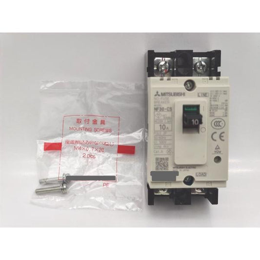 中古 三菱 MITSUBISHI NF30-CS AC220V 10A 2P