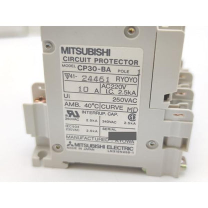 箱汚れ・いたみあり 未使用 三菱 MITSUBISHI CP30-BA 1P 4点セット