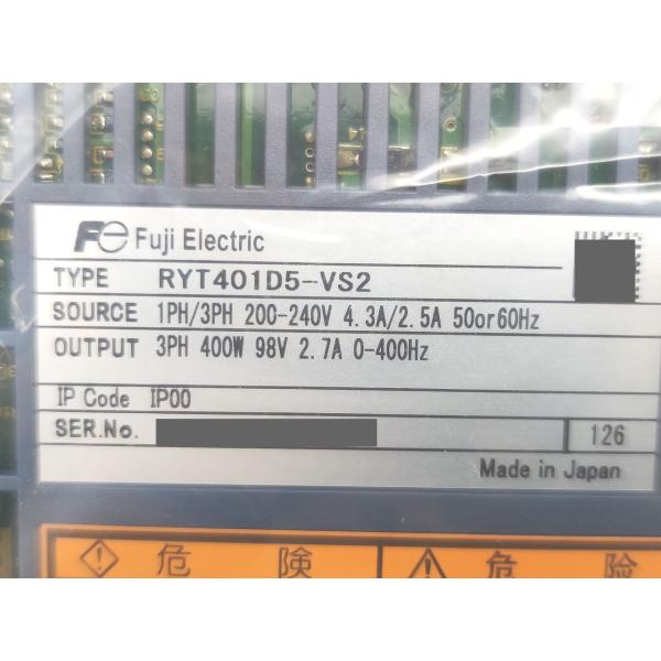 箱汚れあり 未使用 富士電機 Fuji RYT401D5-VS2