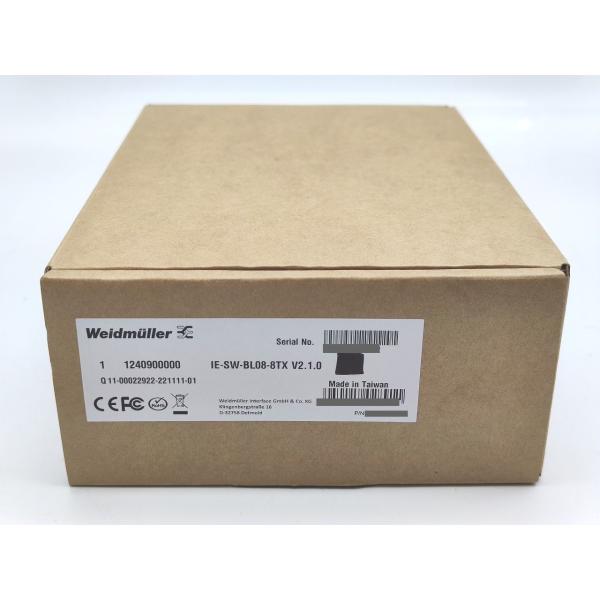 箱マジック書込あり 新品  Weidmuller IE-SW-BL08-8TX V2.1.0 その1