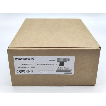 箱マジック書込あり 新品  Weidmuller IE-SW-BL08-8TX V2.1.0 その1