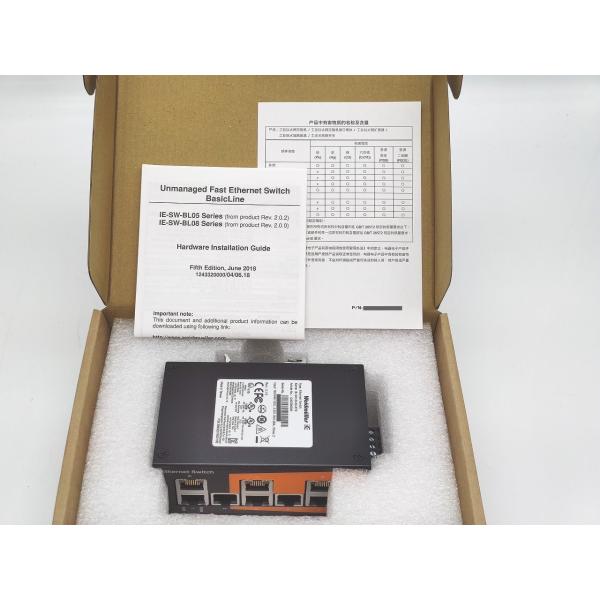 箱マジック書込あり 新品  Weidmuller IE-SW-BL08-8TX V2.1.0 その1