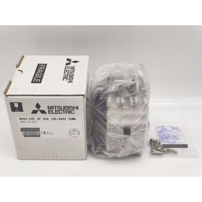 箱汚れあり 未使用 三菱 MITSUBISHI NV63-CVF 3P 30A 100-440V 30ｍA AX-1LS SLT