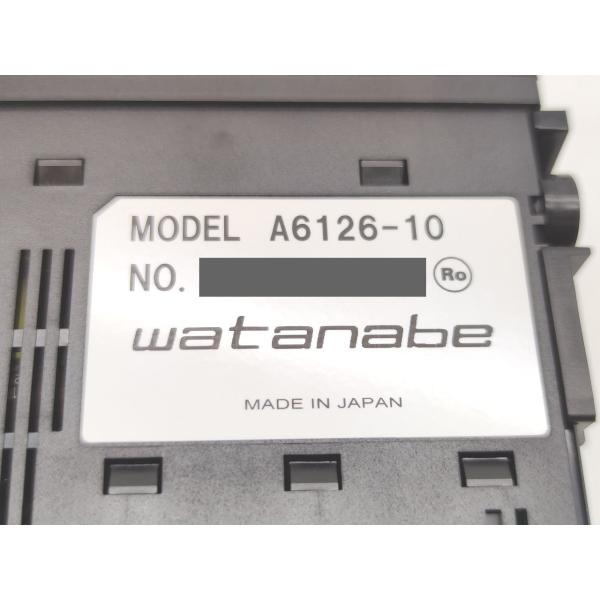 箱汚れあり 未使用 渡辺電機工業 A6126-10