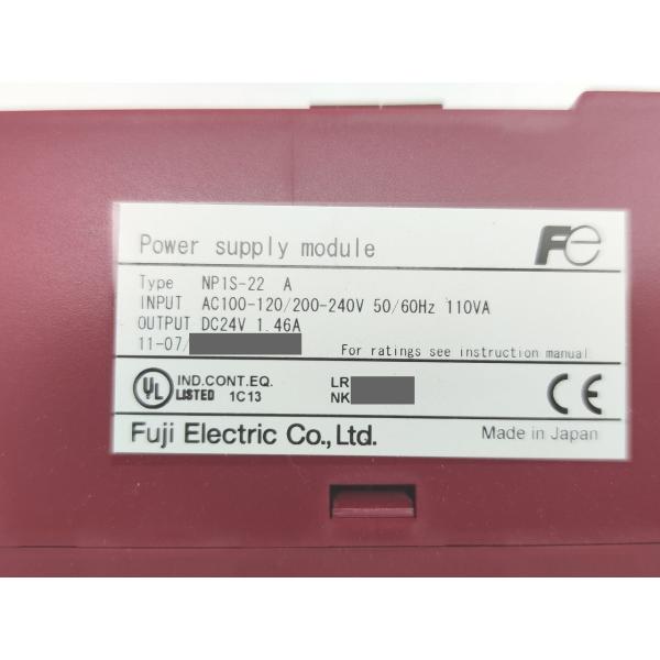 箱汚れいたみあり 未使用 富士電機 FUJI NP1S-22A