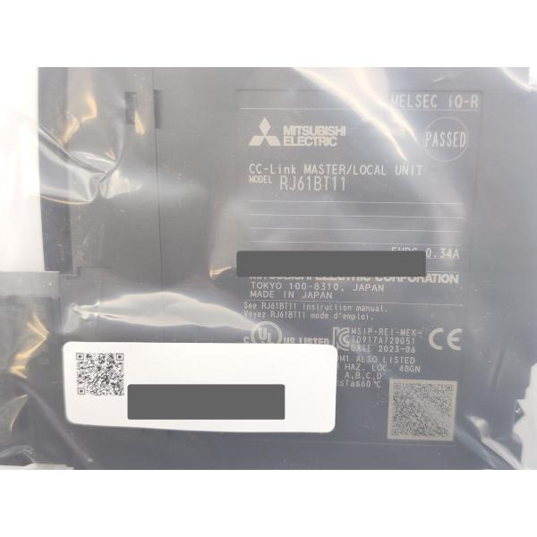 箱いたみ・汚れ 2023年 新品 三菱 MITSUBISHI RJ61BT11