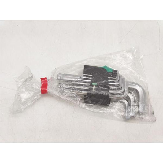 美品 Wera ロングボールポイント 六角レンチセット 950/9 Hex-Plus 3
