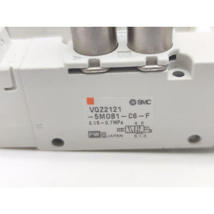 中古 SMC VQZ2121-5M0B1-C6-F 本体4個セット