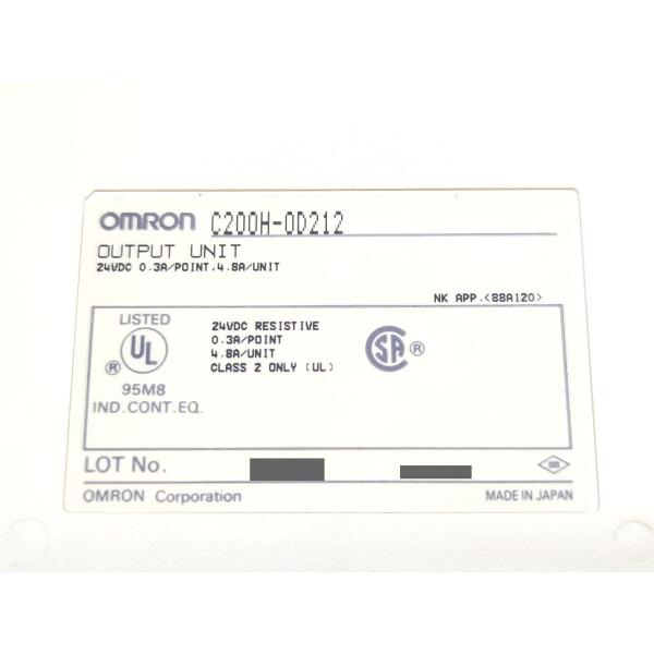 箱汚れあり 未使用 オムロン OMRON C200H-OD212