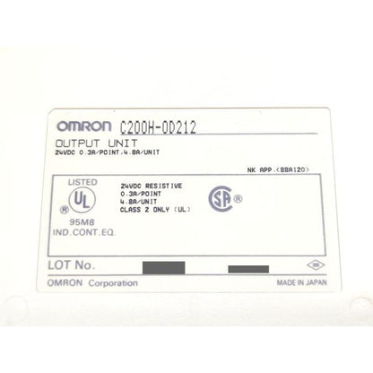 箱汚れあり 未使用 オムロン OMRON C200H-OD212
