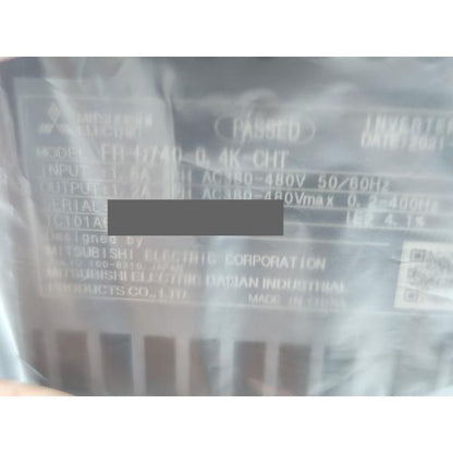 箱いたみあり 2021年 新品 三菱 MITSUBISHI FR-D740-0.4K-CHT その1