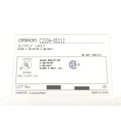 箱汚れあり 未使用 オムロン OMRON C200H-OD212 その1