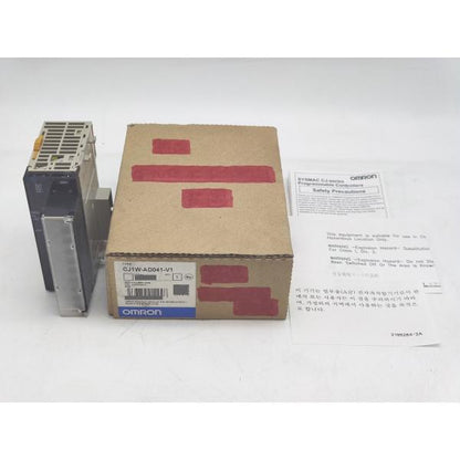 箱マジック書込あり 箱開封済み 未使用 オムロン OMRON CJ1W-AD041-V1