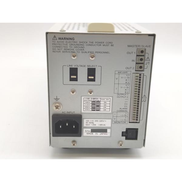 ボタン反応OK 電源OK 中古 テクシオ TEXIO PA160-0.4B