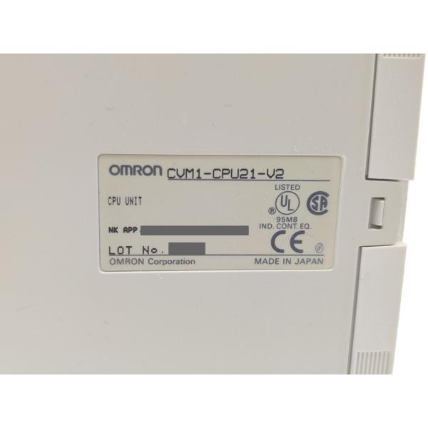 ジャンク 破損あり オムロン OMRON CVM1-CPU21-V2 その1