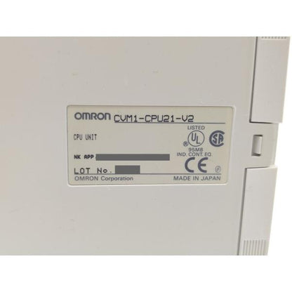 ジャンク 破損あり オムロン OMRON CVM1-CPU21-V2 その1