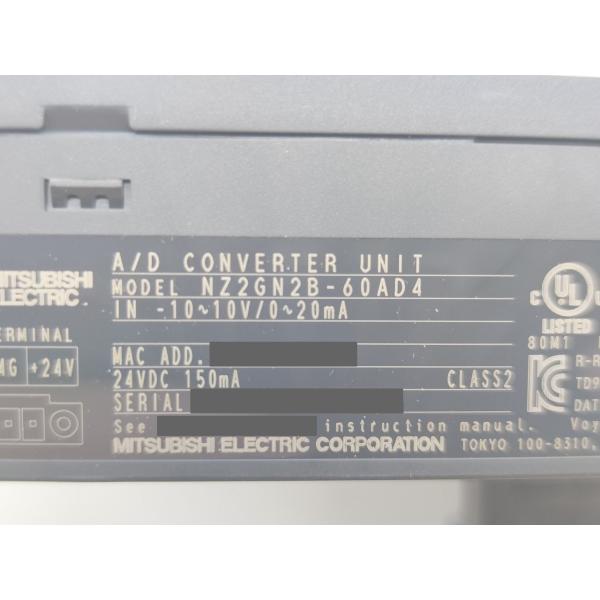 中古 三菱 MITSUBISHI NZ2GN2B-60AD4