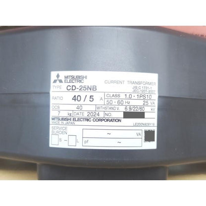 箱汚れいたみあり 未使用 三菱 MITSUBISHI CD-25NB 40/5A その2