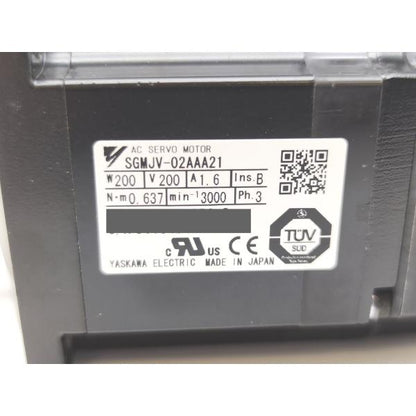 サビあり 中古 安川電機 YASKAWA SGMJV-02AAA21